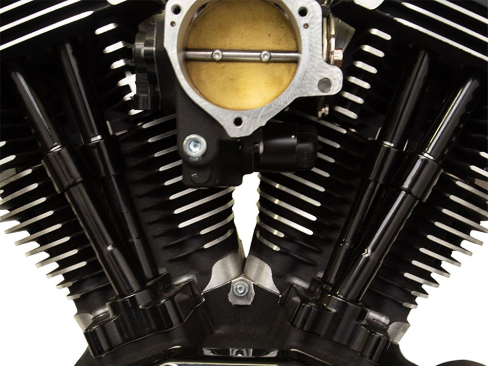 S&S Quickee Adjustable Pushrod Kit – Black. Fits Twin Cam 1999-2017.