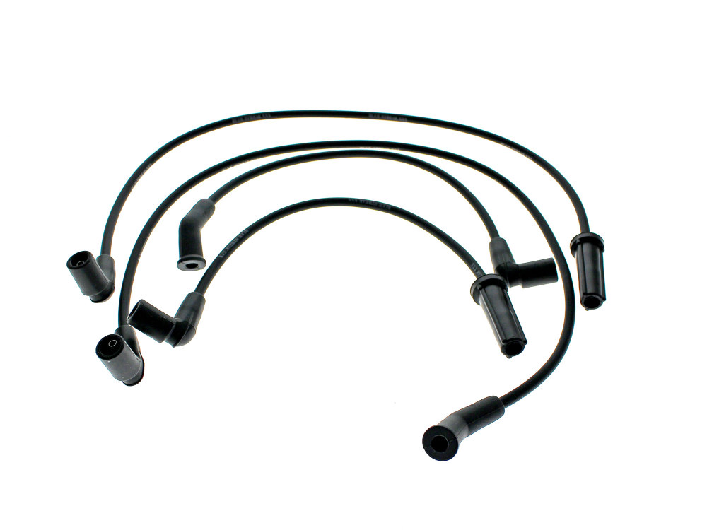 Standard Motorcycle Products Spark Plug Wire Set – Black. Fits Touring 2017up.