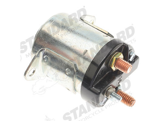 Standard Motorcycle Products Starter Solenoid – Chrome. Fits FXR & 5Spd Touring 1979-1988