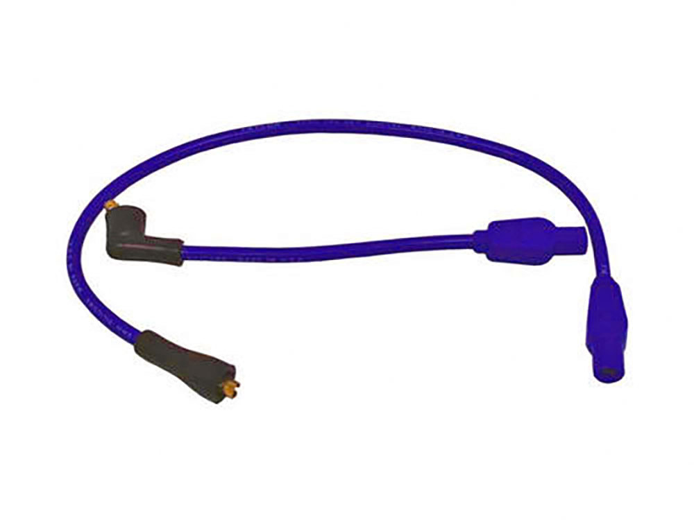 Taylor Cable Products 8mm Spark Plug Wire Set – Blue. Fits Touring 1980-1998 and Sportster 1986-2003.