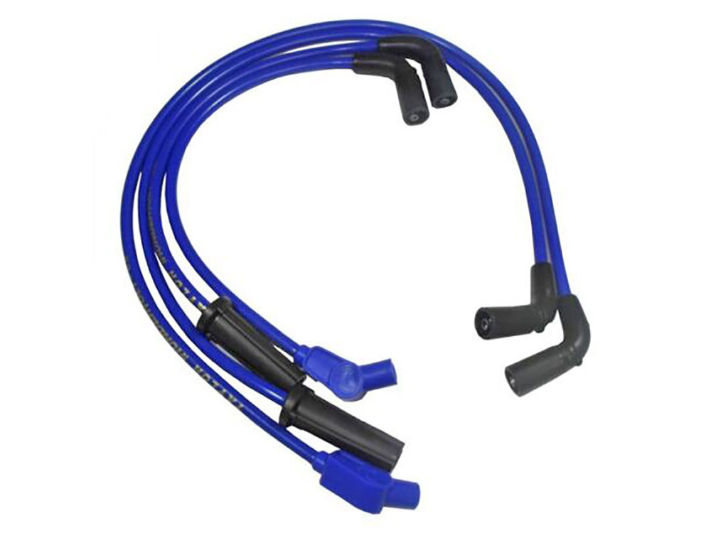 Taylor Cable Products 8mm Spark Plug Wire Set – Blue. Fits Touring 2017up.