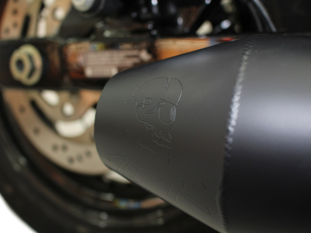 Exhaust; FXD%2706-17 Blk Gen 2