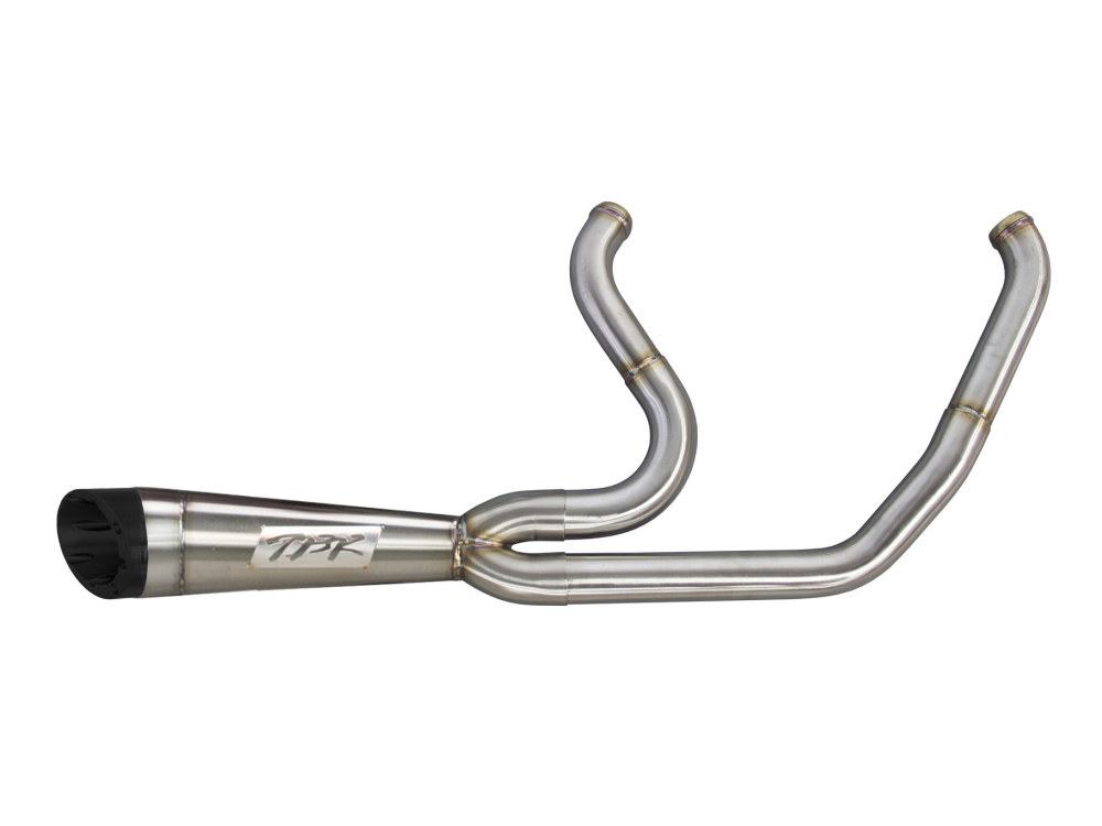 TWO BROTHERS RACING EXHAUST Shorty Turnout 2-into-1 Exhaust – Stainless Steel. Fits Touring 2009-2016.