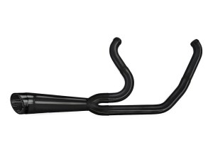 TWO BROTHERS RACING EXHAUST Shorty Turnout 2-into-1 Exhaust – Black with Black End Cap. Fits Breakout & Fat Boy 2018-2024 TWO BROTHERS RACING EXHAUST Shorty Turnout 2-into-1 Exhaust – Black with Black End Cap. Fits Breakout & Fat Boy 2018-2024