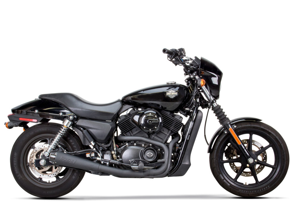 Exhaust; XG500/750%2715up 2:1 Blk