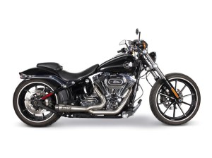 TWO BROTHERS RACING EXHAUST Comp-S 2-into-1 Exhaust – Stainless Steel with Carbon Fiber End Cap. Fits Softail 2000-2017, Rocker 2008-2011 & Breakout 2013-2017 TWO BROTHERS RACING EXHAUST Comp-S 2-into-1 Exhaust – Stainless Steel with Carbon Fiber End Cap. Fits Softail 2000-2017, Rocker 2008-2011 & Breakout 2013-2017