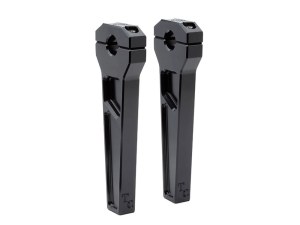 Todds Cycle 8in. Straight Two Piece Riser Kit – Black. Fits 1-1/8in. Handlebar. Todds Cycle 8in. Straight Two Piece Riser Kit – Black. Fits 1-1/8in. Handlebar.