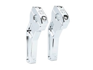 Todds Cycle 6in. Pullback Two Piece Riser Kit – Chrome. Fits 1-1/8in. Handlebar. Todds Cycle 6in. Pullback Two Piece Riser Kit – Chrome. Fits 1-1/8in. Handlebar.