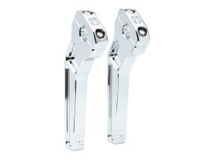 Todds Cycle 8in. Pullback Two Piece Riser Kit – Chrome. Fits 1-1/8in. Handlebar. Todds Cycle 8in. Pullback Two Piece Riser Kit – Chrome. Fits 1-1/8in. Handlebar.
