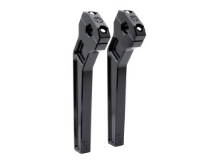 Todds Cycle 10in. Pullback Two Piece Riser Kit – Black. Fits 1-1/8in. Handlebar. Todds Cycle 10in. Pullback Two Piece Riser Kit – Black. Fits 1-1/8in. Handlebar.