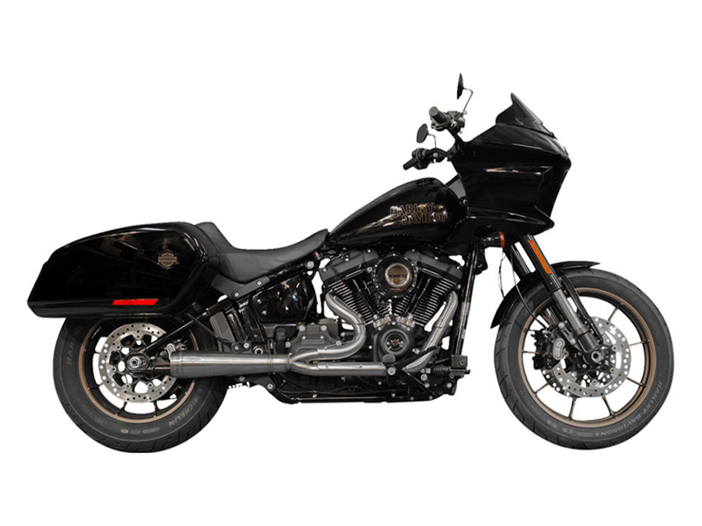 Trask Performance Assault 2-into-1 Exhaust – Stainless. Fits Heritage Classic, Sport Glide and Low Rider ST 2018-2024