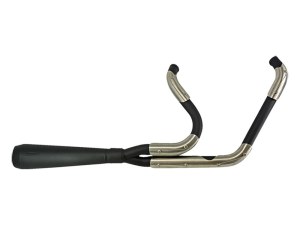 Trask Performance Assault 2-into-1 Exhaust – Black. Fits Heritage Classic, Sport Glide and Low Rider ST 2018-2024 Trask Performance Assault 2-into-1 Exhaust – Black. Fits Heritage Classic, Sport Glide and Low Rider ST 2018-2024