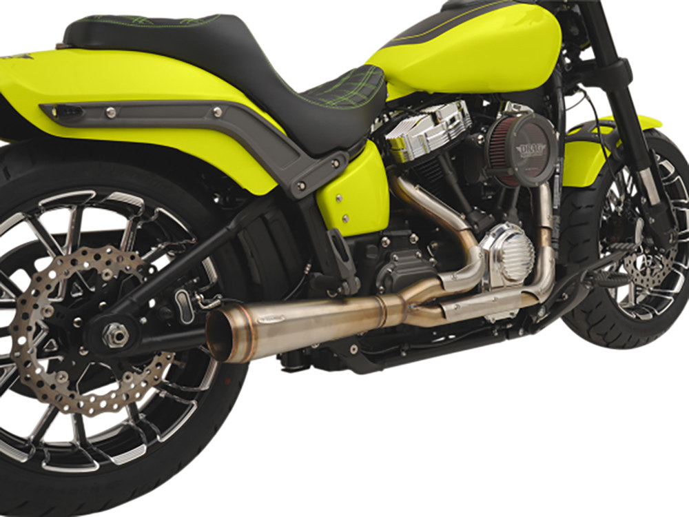Trask Performance Assault 2-into-1 Exhaust – Stainless Steel. Fits Softail 2007-2017