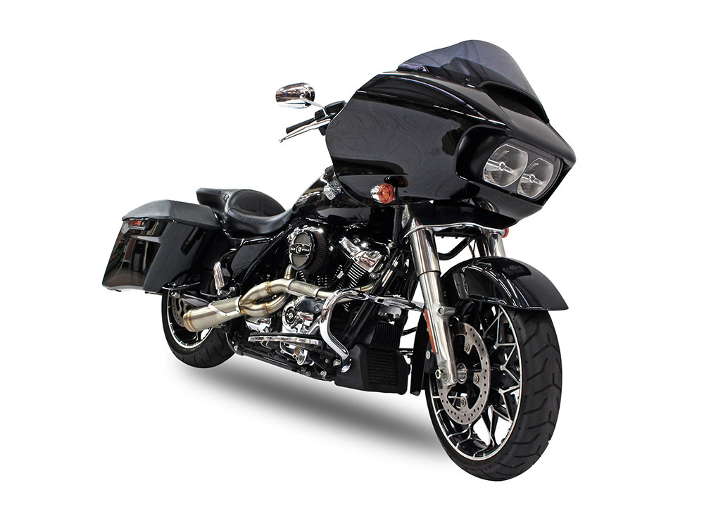 Trask Performance Big Sexy Performance 2-into-1 Exhaust – Stainless Steel. Fits Touring 2017up.