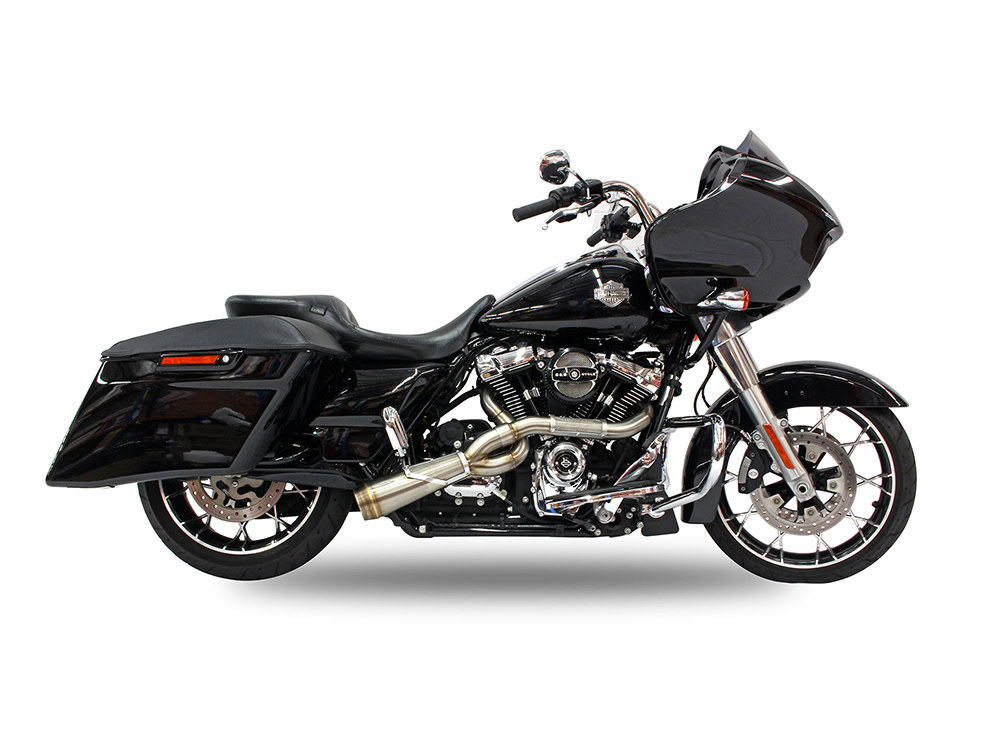 Trask Performance Big Sexy Performance 2-into-1 Exhaust – Stainless Steel. Fits Touring 2017up.