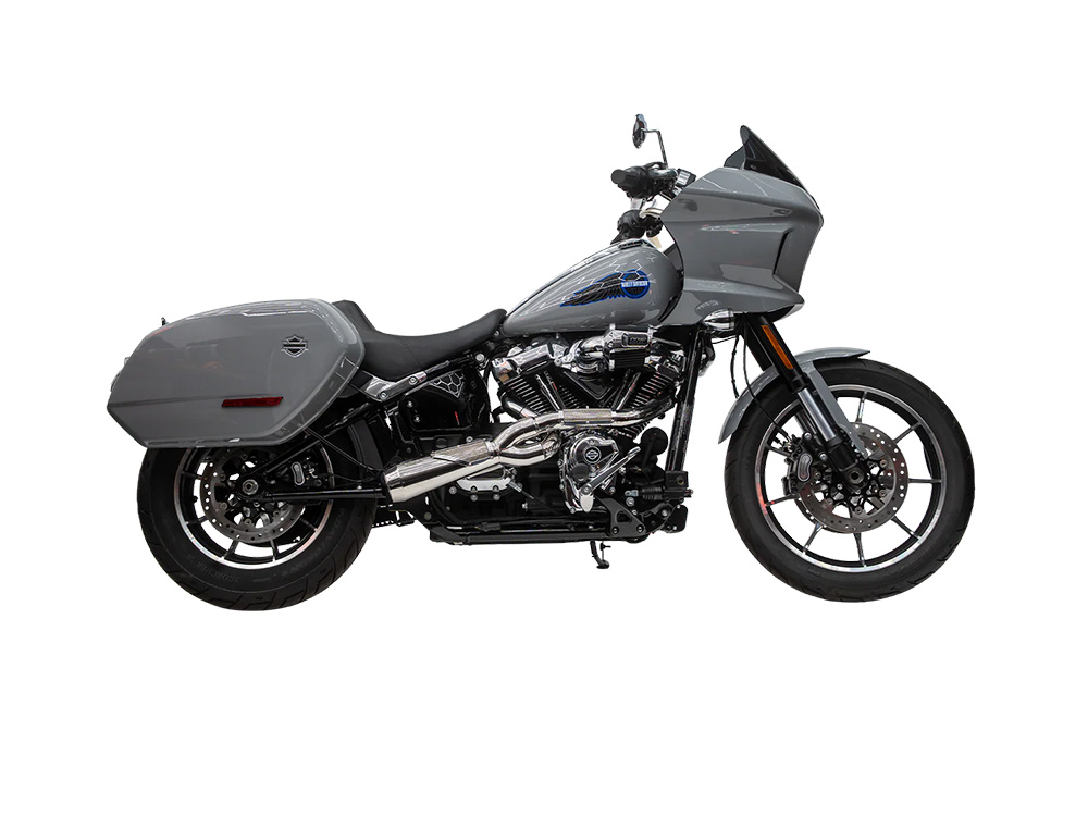 Trask Performance Big Sexy Performance 2-into-1 Exhaust – Stainless Steel. Fits Softail 2018up.