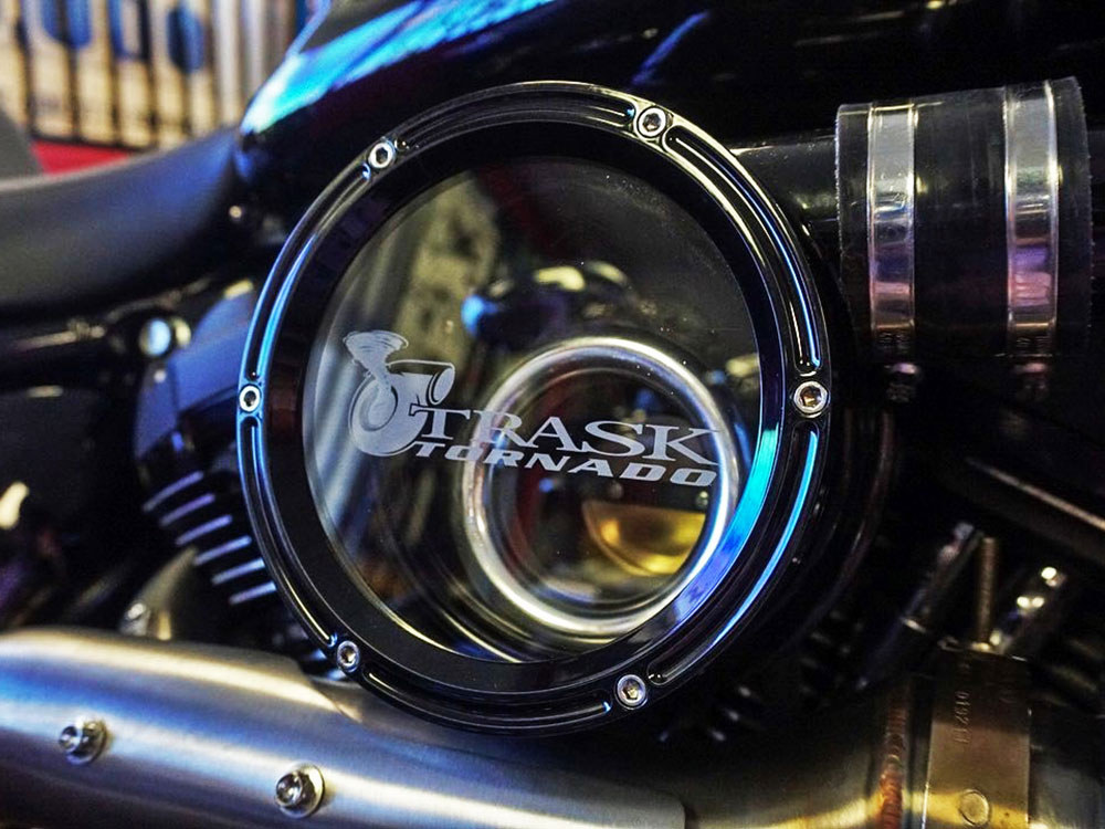 Trask Performance Tornado Turbo Kit – Stainless Exhaust, Black Billet. Fits Touring 2017-2023 and Softail 2018-2024