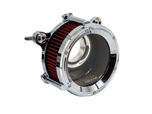 Trask Performance Assault Charge High-Flow 68mm Air Cleaner Kit – Chrome. Fits CVO Touring 2023up, Street Glide & Road Glide 2024up, Touring 2025up & Softail 2025up When Running The Screamin’ Eagle 68mm Throttle Body Trask Performance Assault Charge High-Flow 68mm Air Cleaner Kit – Chrome. Fits CVO Touring 2023up, Street Glide & Road Glide 2024up, Touring 2025up & Softail 2025up When Running The Screamin’ Eagle 68mm Throttle Body