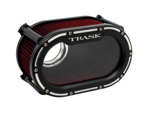 Trask Performance Big Papi Air Cleaner Kit – Reverse Cut Black. Fits CVO Touring 2023up, Street Glide & Road Glide 2024up, Touring 2025up & Softail 2025up Trask Performance Big Papi Air Cleaner Kit – Reverse Cut Black. Fits CVO Touring 2023up, Street Glide & Road Glide 2024up, Touring 2025up & Softail 2025up
