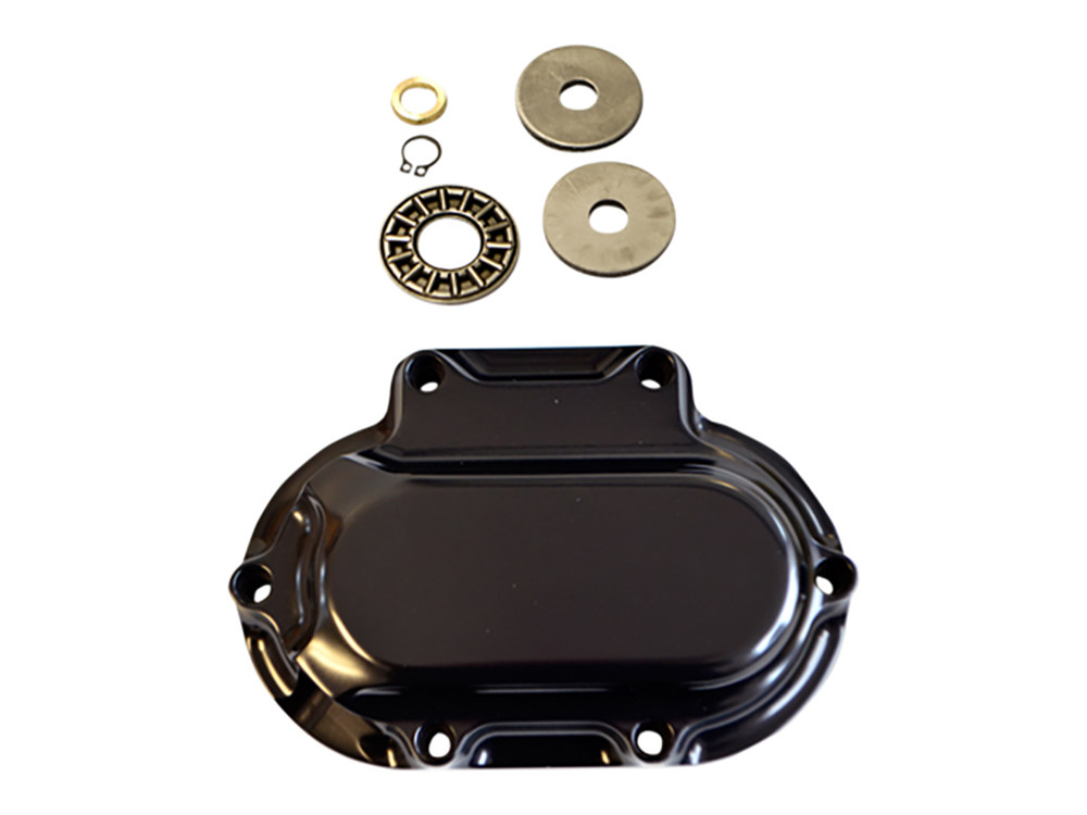 Trask Performance Hydraulic Clutch Cover – Gloss Black. Fits Softail 2007up, Dyna 2006-2017 & Touring 2007-2013.
