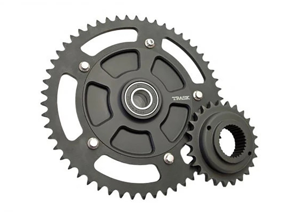 Trask Performance FLH Cush Drive Chain Conversion Kit with 51 Teeth Sprocket. Fits Touring 2009up.