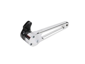 Thrashin Supply Adjustable Bagger Brake Arm – Chrome. Short Length. Fits Touring 2014up. Thrashin Supply Adjustable Bagger Brake Arm – Chrome. Short Length. Fits Touring 2014up.