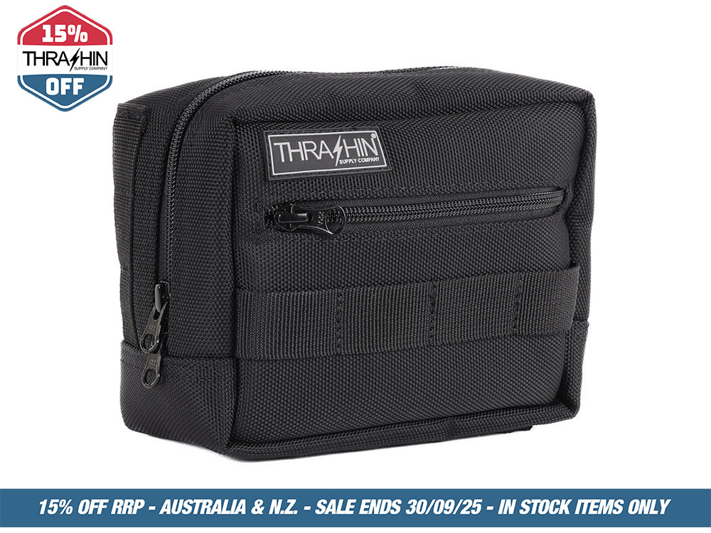 Thrashin Supply HandleBar Bag 2.0 – Black