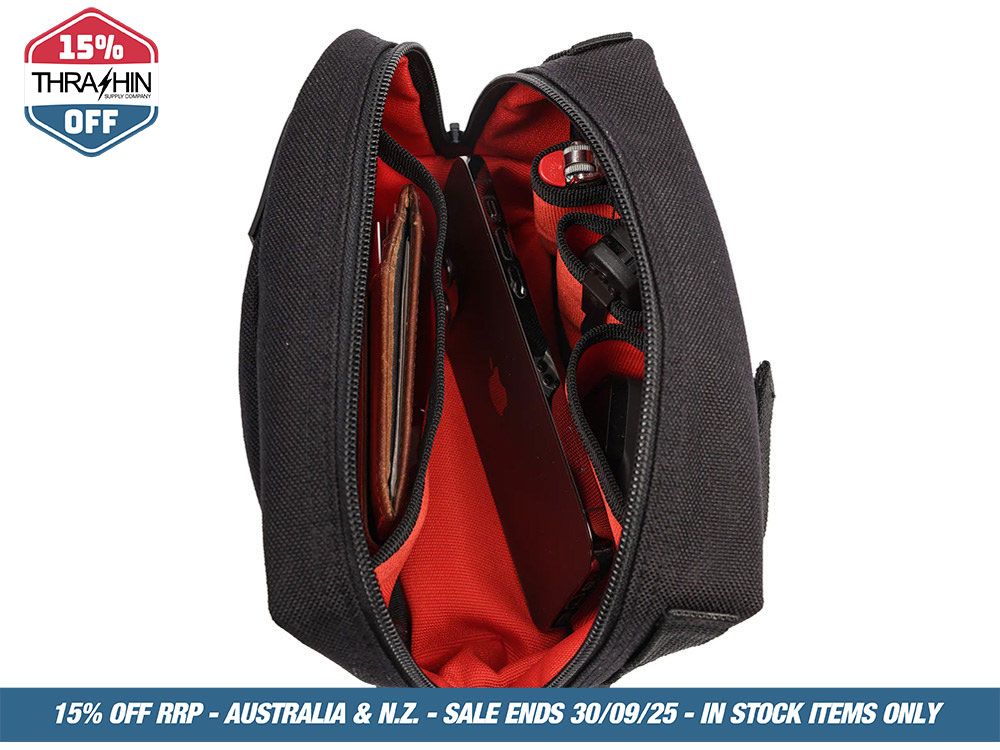 Thrashin Supply HandleBar Bag 2.0 – Black