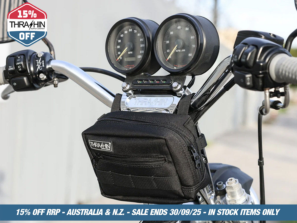 Thrashin Supply HandleBar Bag 2.0 – Black