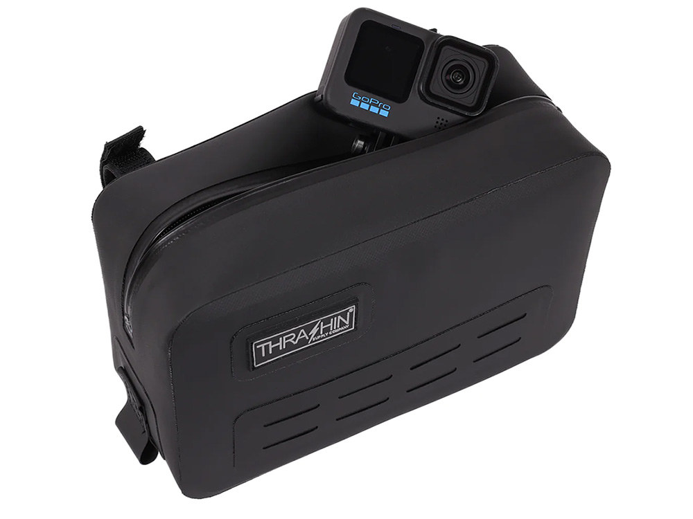 Thrashin Supply Waterproof Handlebar Bag – Black
