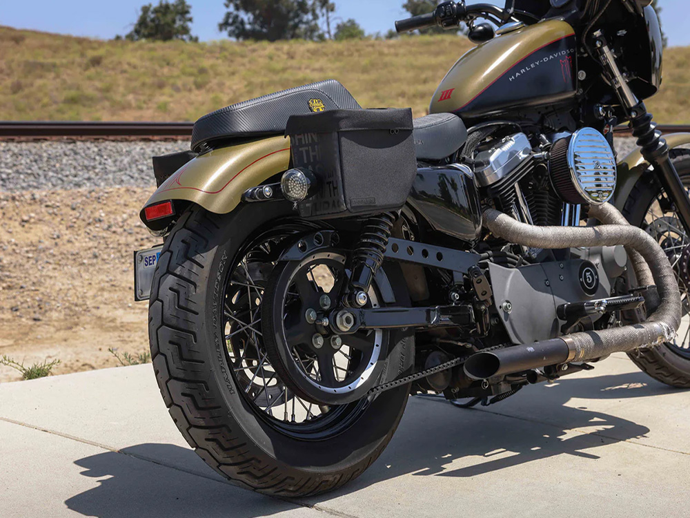 Thrashin Supply Mini Essential Saddlebags.