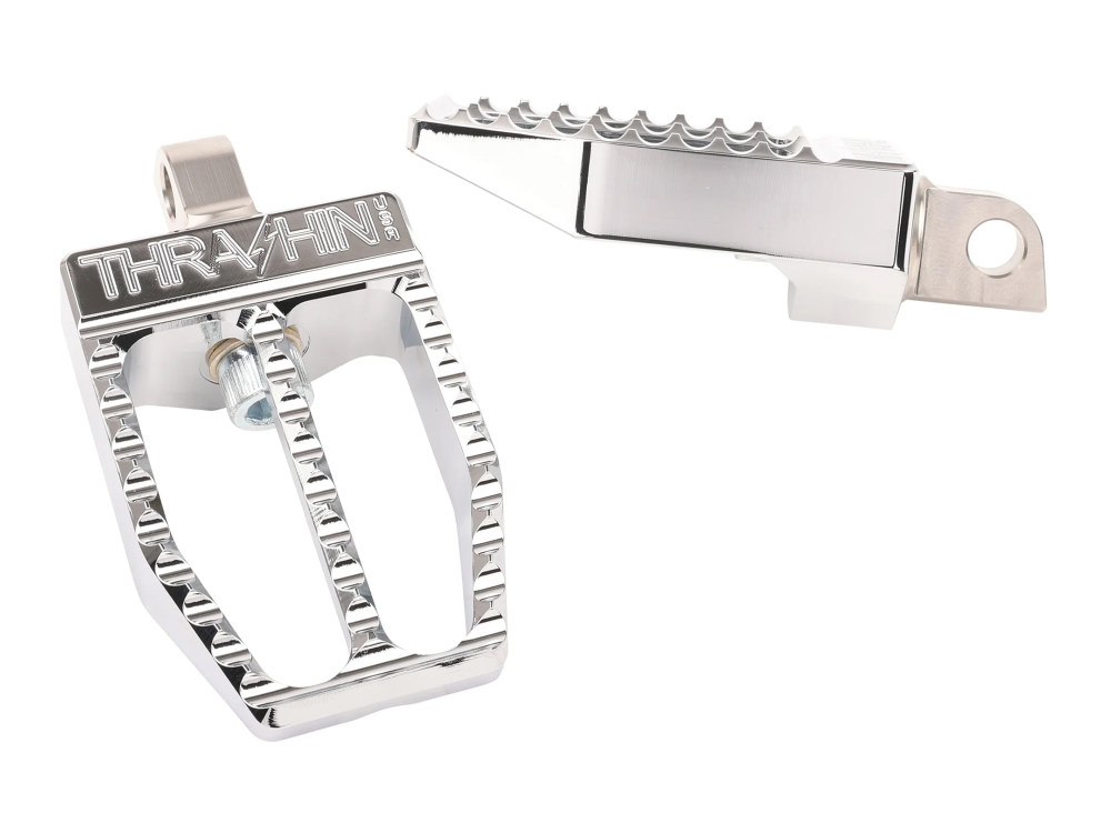 Footpegs; Militant, Chr, HD Clevis