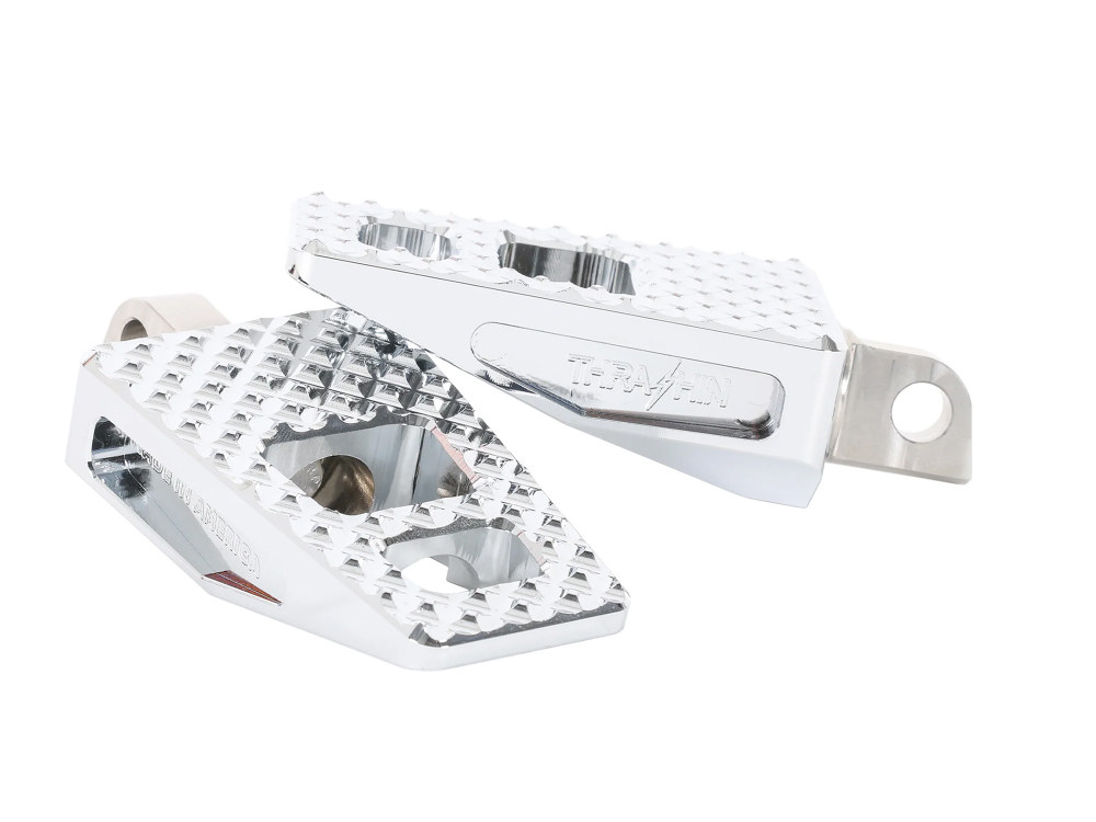 Thrashin Supply P-54 Footpegs with HD Male Mount – Chrome