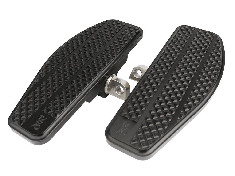 Thrashin Supply Mini Floorboards with HD Male Mount – Black