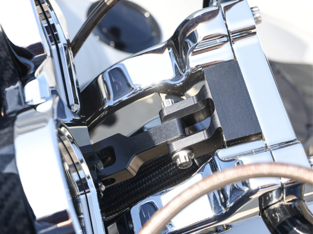 Relocation Bracket; TS OG Risers to