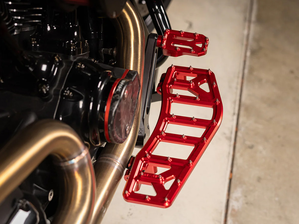 Brake Pedal; Aggressor, Red
