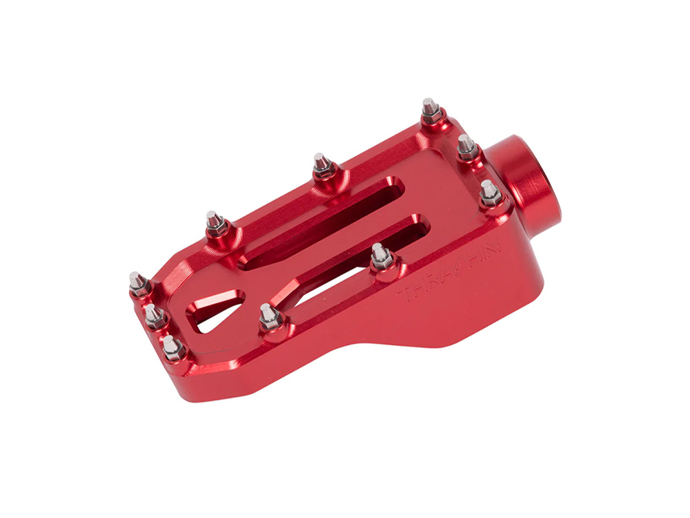 Brake Pedal; Aggressor, Red