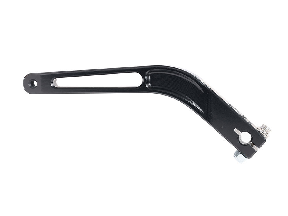 Thrashin Supply 1in. Shorter Shift Arm – Black. Fits Softail 2018up with Mid Controls
