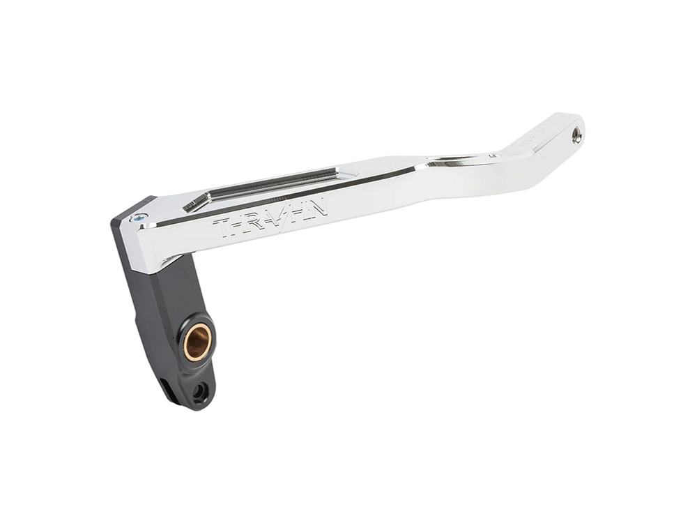 Thrashin Supply Brake Pedal Arm – Chrome. Fits Dyna 1999-2017 with Mid Controls.