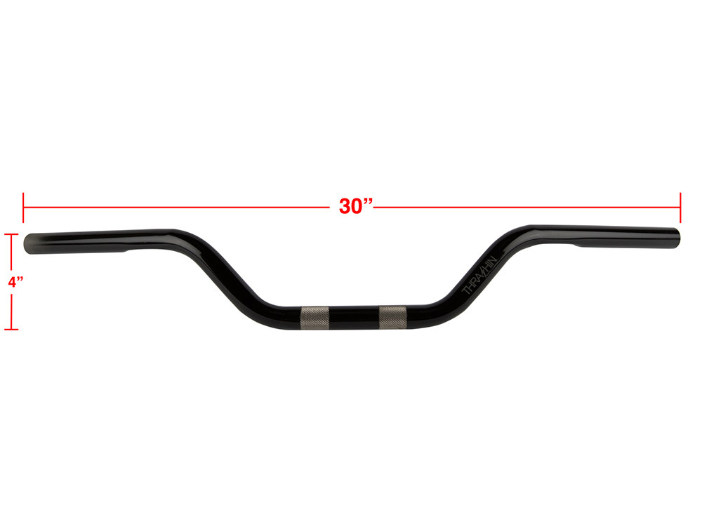 Thrashin Supply Mid Bend Bars – Black