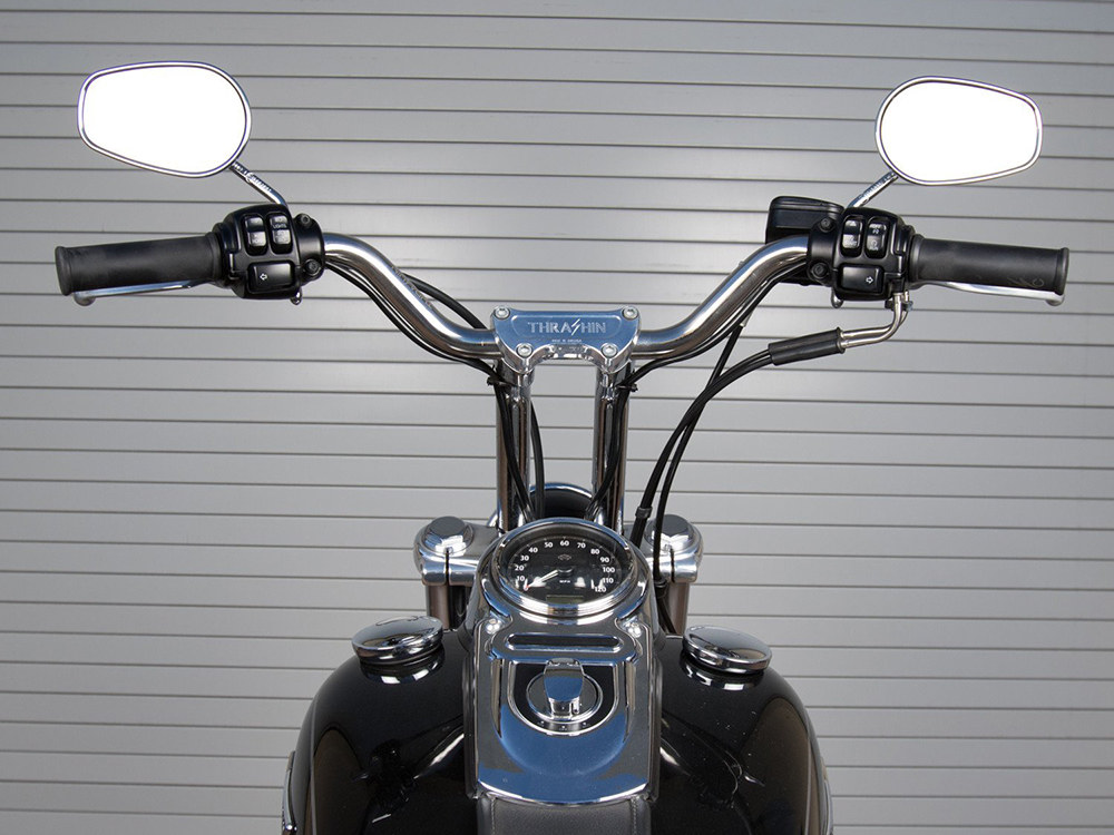 Thrashin Supply Mid Bend Bars – Chrome