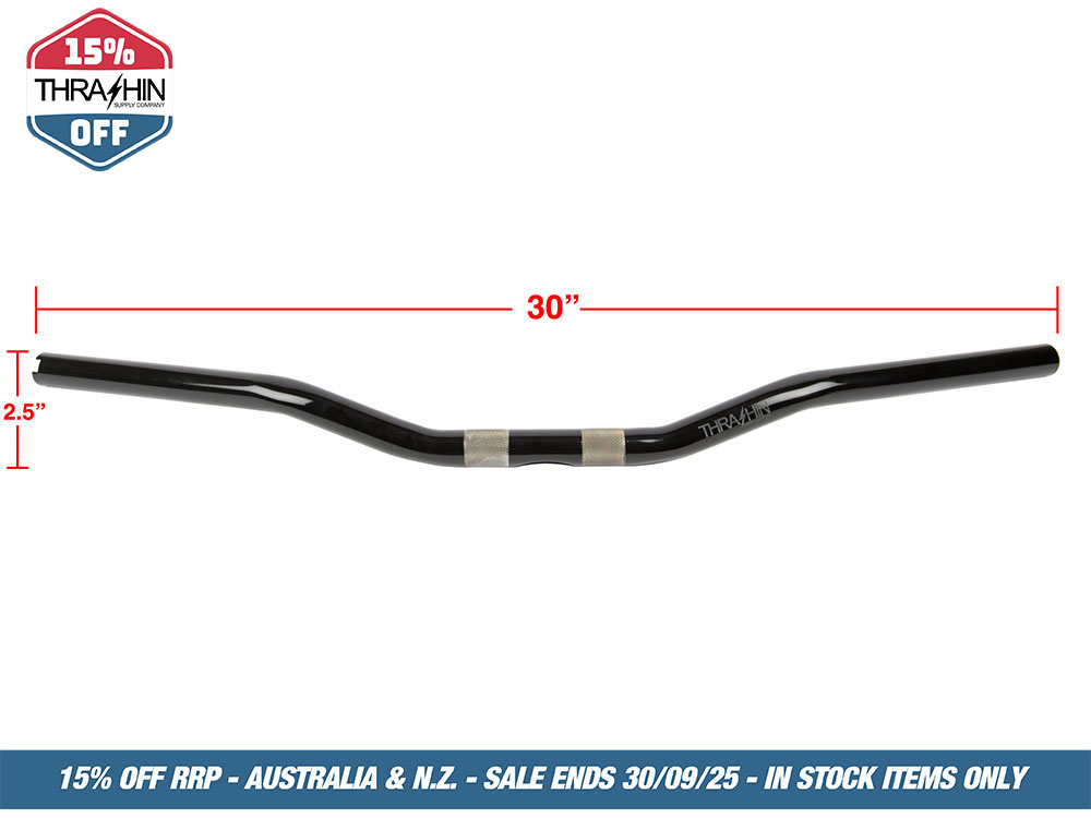 Thrashin Supply Low Bend Bars – Black