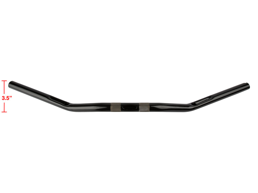 H/Bar; Low Bend, Blk, 2.5