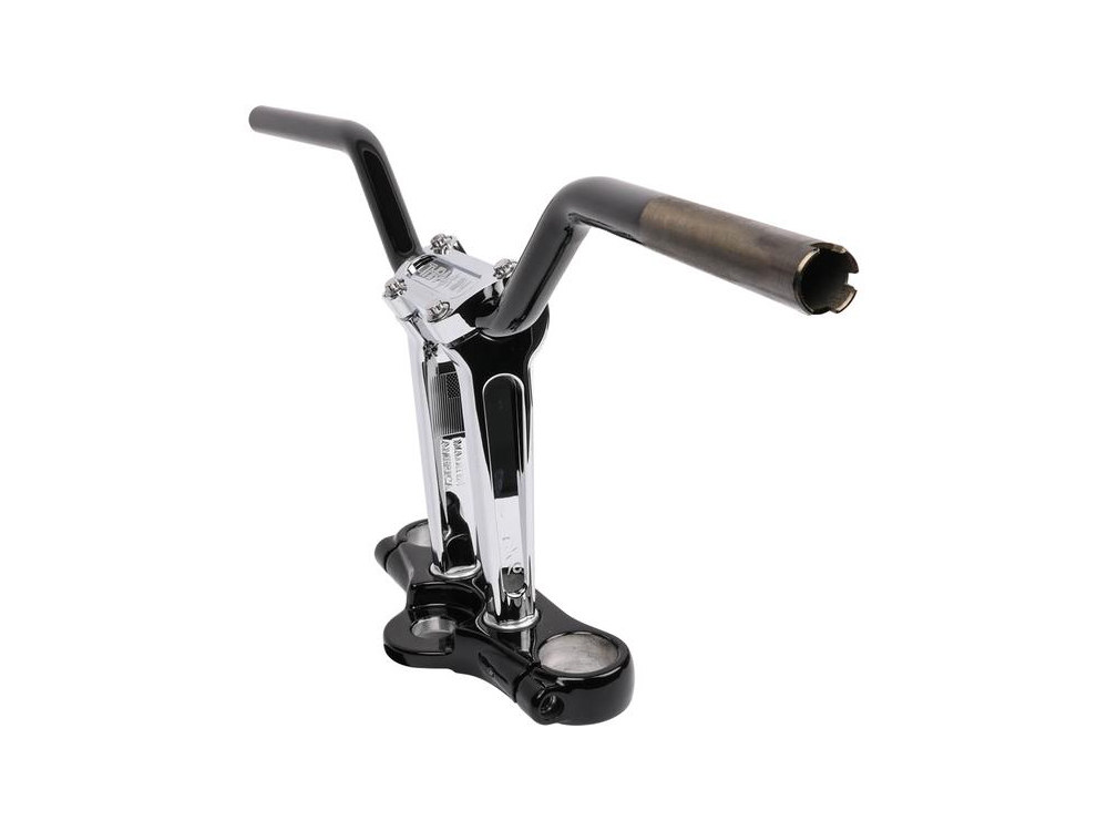 H/Bar; Aggressive Mid Bend, Blk, 4