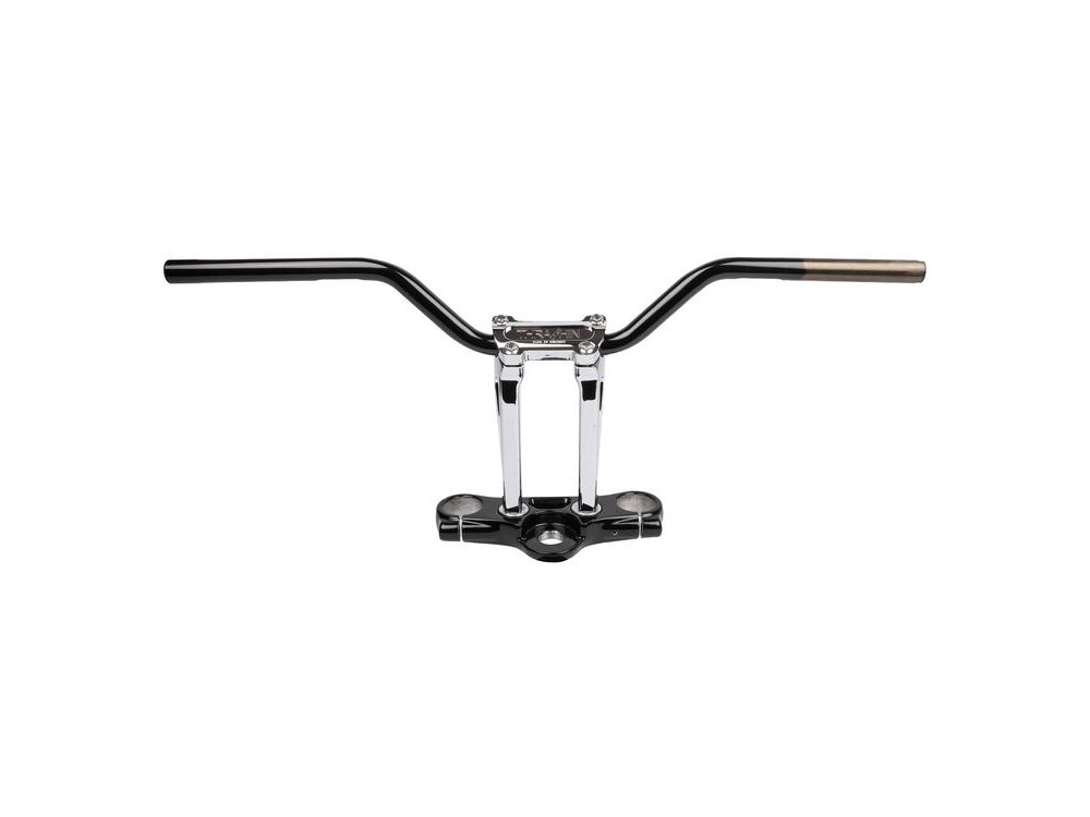 H/Bar; Aggressive Mid Bend, Blk, 4