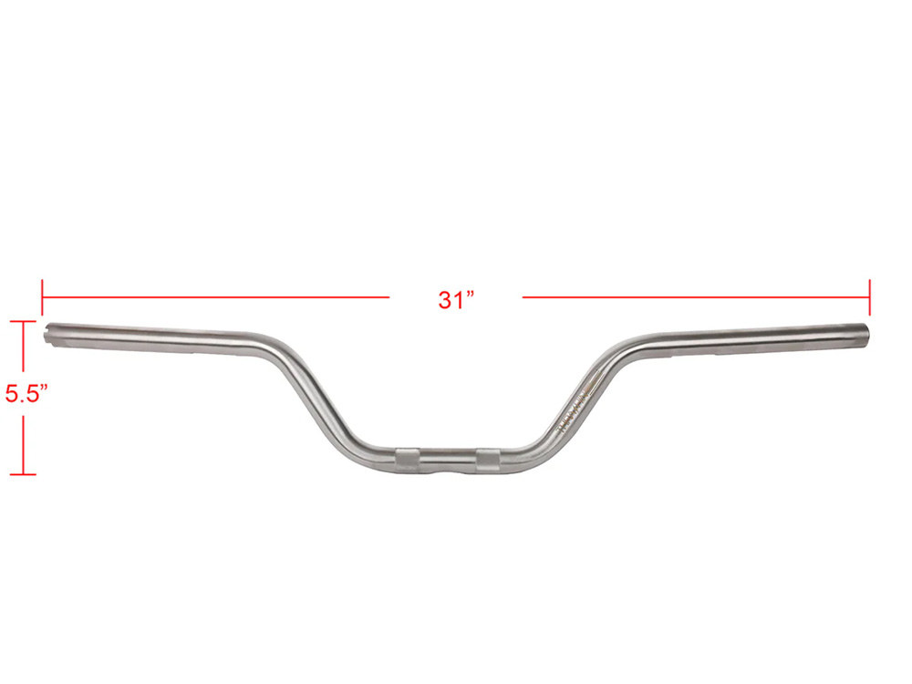 H/Bar; High Bend,S/Steel, 5.5
