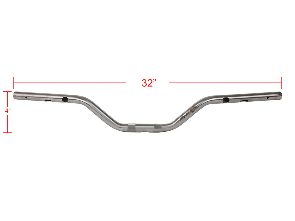 H/Bar; Mid Bend, S/Steel, 4