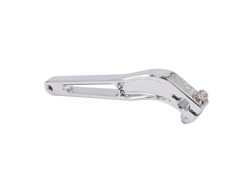 Thrashin Supply Billet Shift Lever – Chrome. Fits Dyna 1991-2017 with Mid Controls & 2018up Softail with OEM Forward Controls