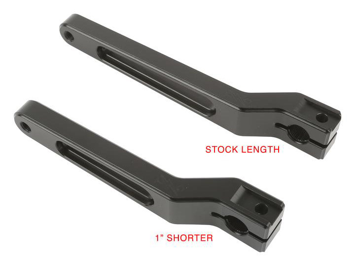 Shift Lever; Blk, Stk Length