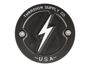 Thrashin Supply Dished Points Cover – Black. Fits Softail 2018-2024 & Most Touring 2017-2024 Thrashin Supply Dished Points Cover – Black. Fits Softail 2018-2024 & Most Touring 2017-2024